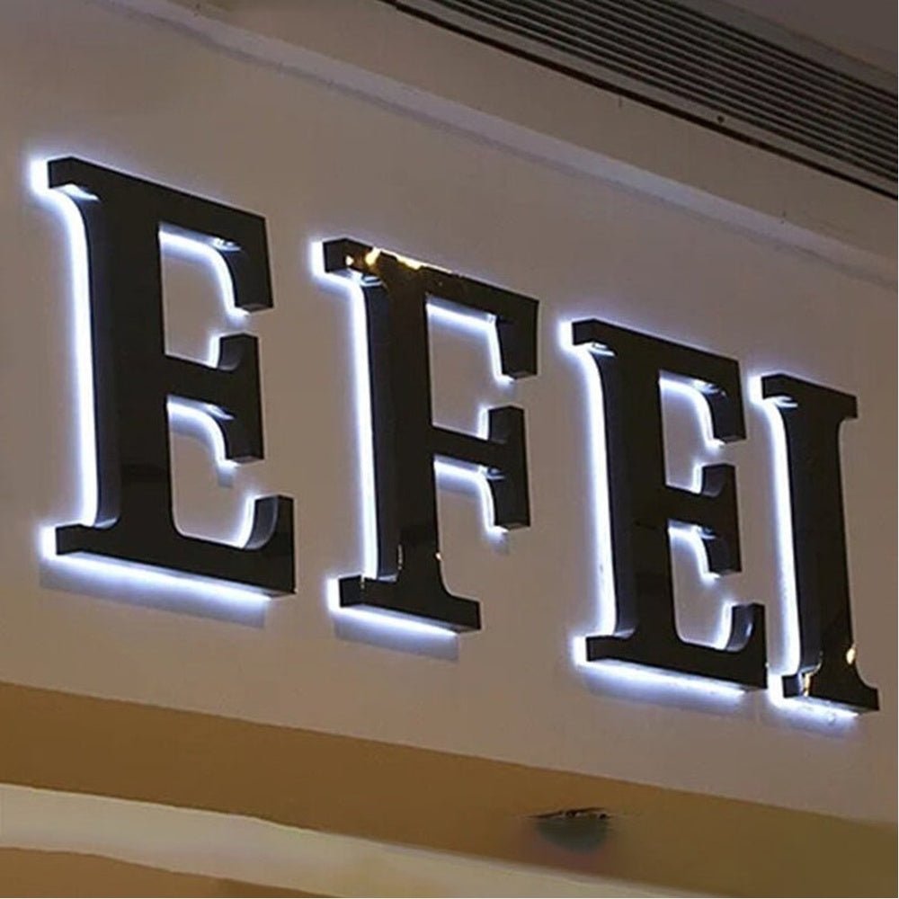 Efei 3D Backlit Channel Letters Led Light Sign - Shineneon