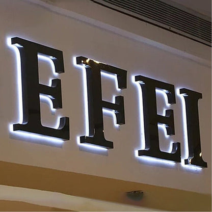 Efei 3D Backlit Channel Letters Led Light Sign - Shineneon