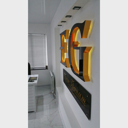 Eg 3D Backlit Channel Letters Led Light Sign - Shineneon