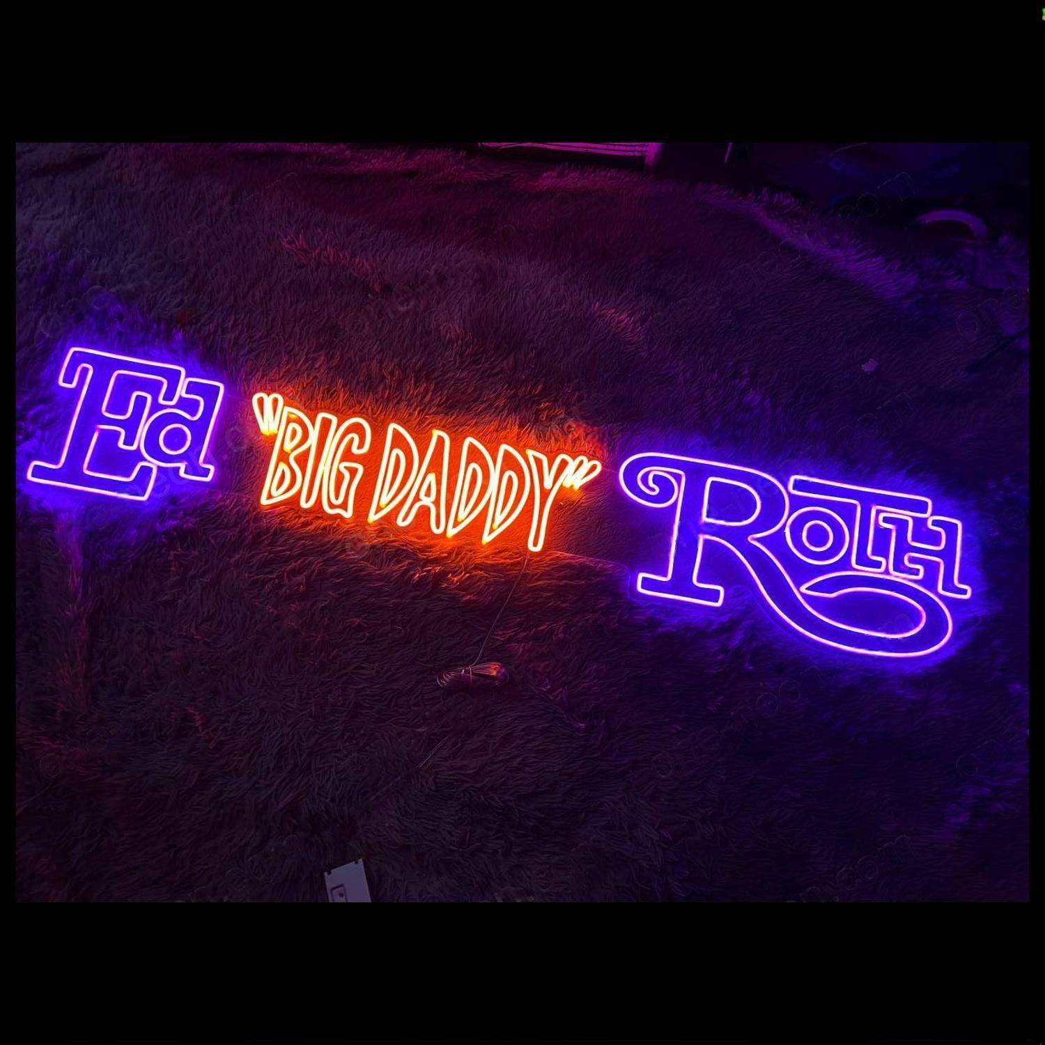 Egg-Shaped White And Orange Led Neon Sign For Home Decor | Shineneon