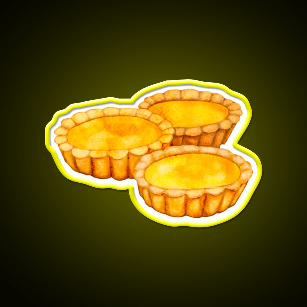 Egg Tarts Snack Food Led Neon Sign Rgb Color - Shineneon