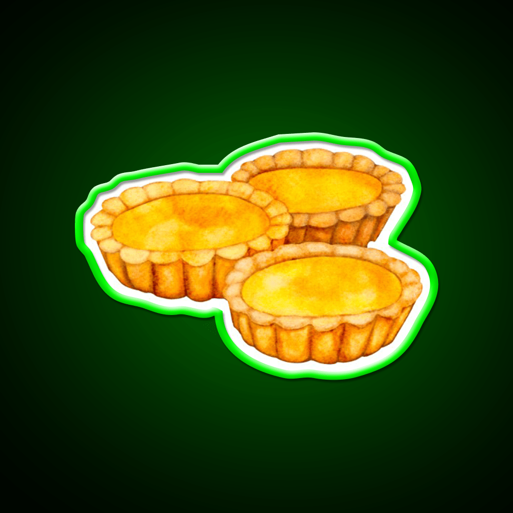 Egg Tarts Snack Food Led Neon Sign Rgb Color - Shineneon