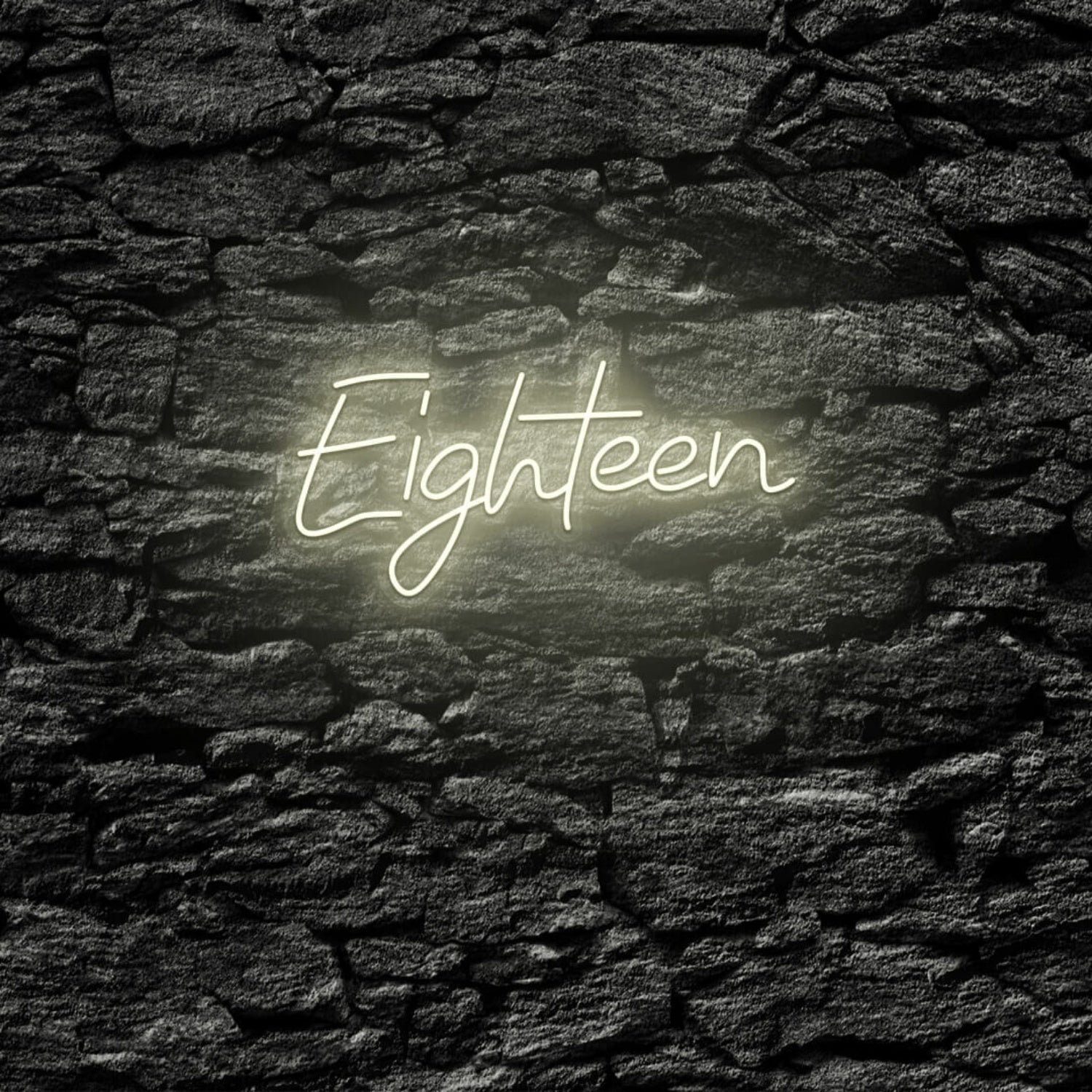 Eighteen Led Neon Sign | Shineneon