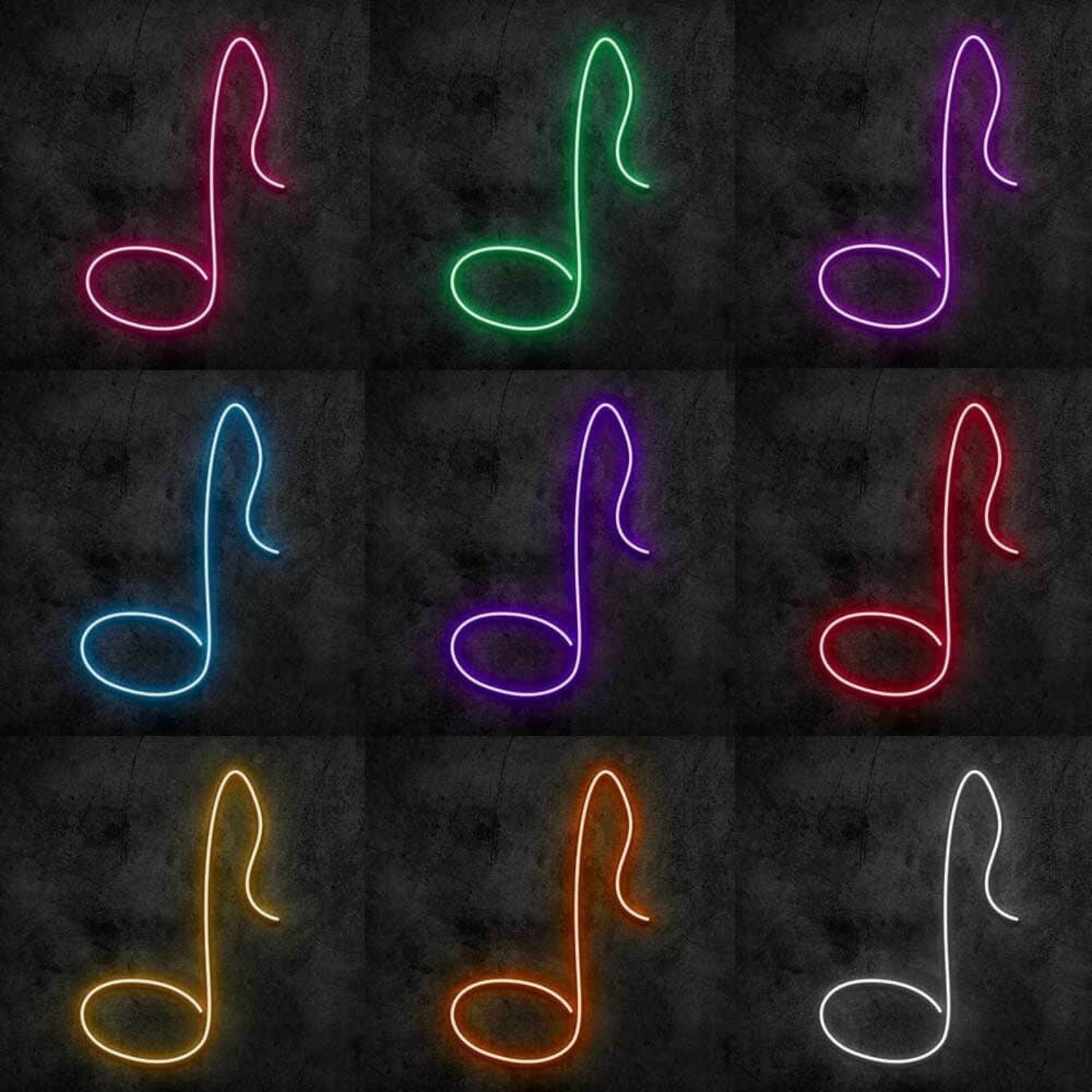 Eighth Note Led Neon Sign | Shineneon