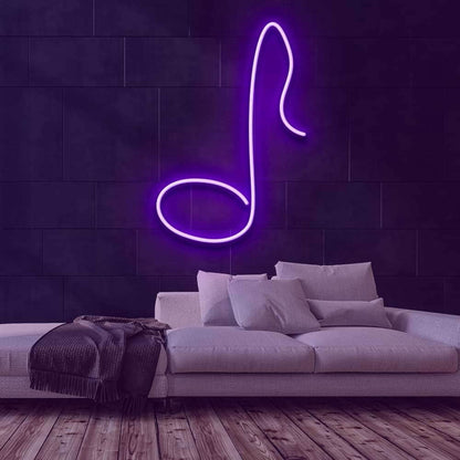 Eighth Note Led Neon Sign | Shineneon