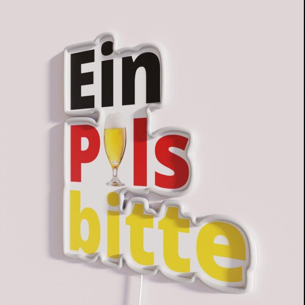 Ein Pils Bitte Rgb Led Neon Sign - Shineneon