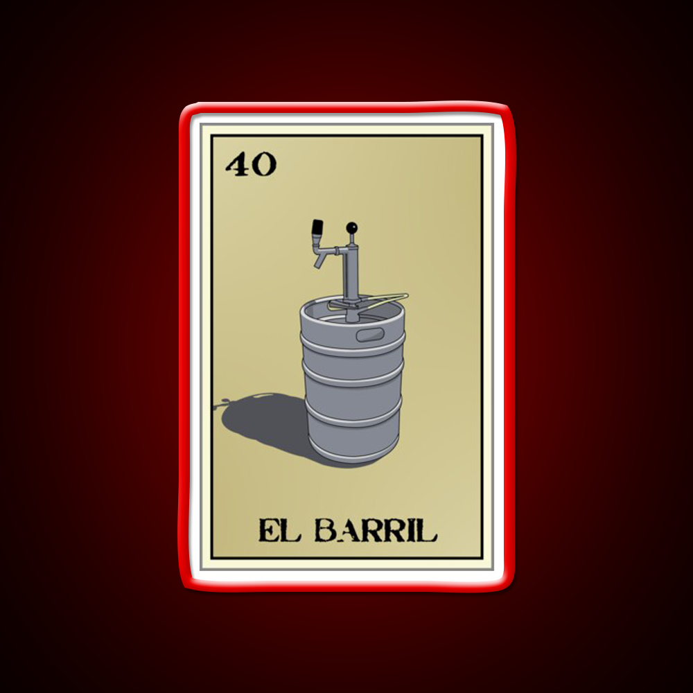 El Barril Loteria Design Beer Bar Decor Led Neon Sign Rgb Color - LED neon sign view 10