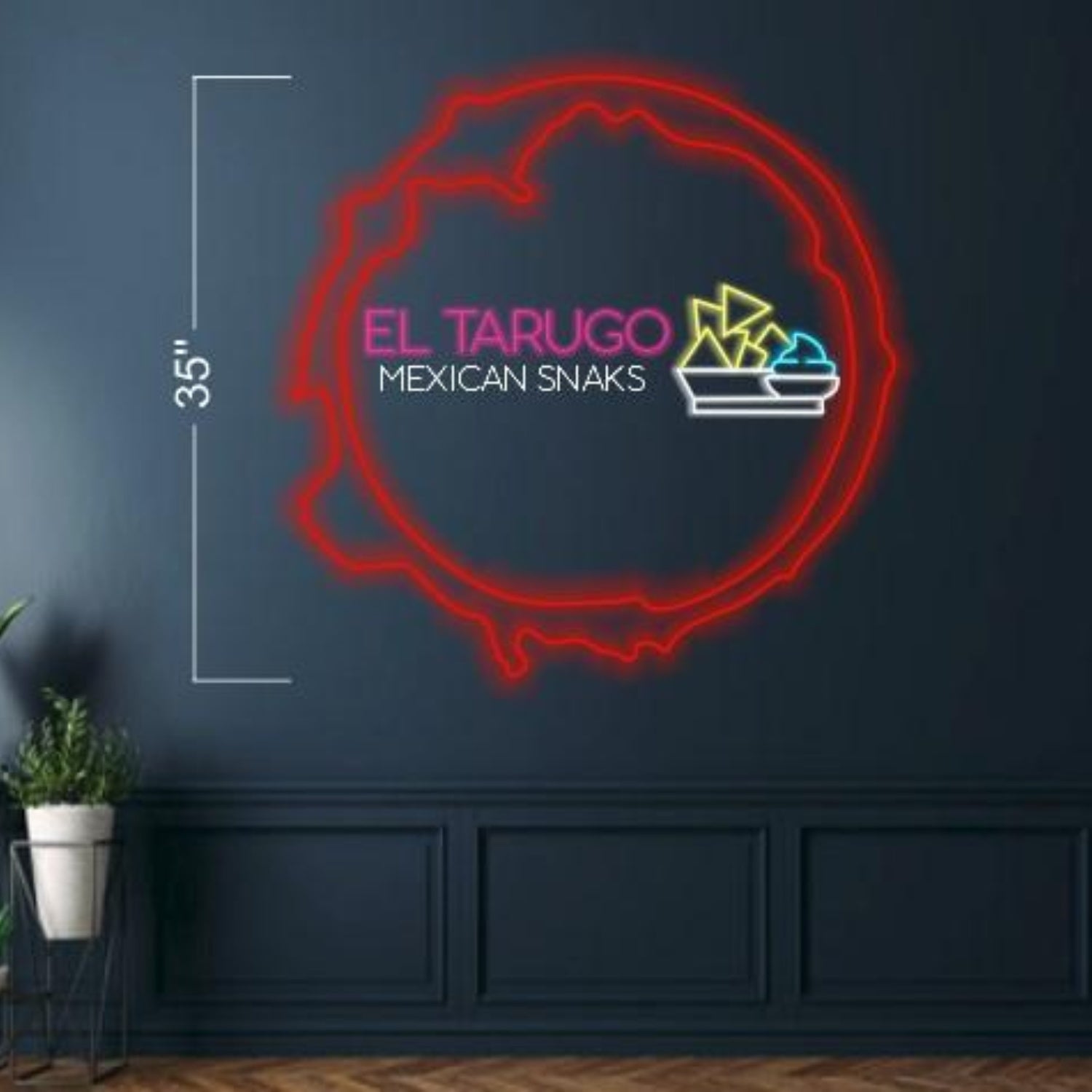 El Tarugo Mexican Snaks Led Neon Sign | Shineneon