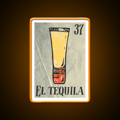 El Tequila Party Drink Tequila Led Neon Sign Rgb Color - Shineneon