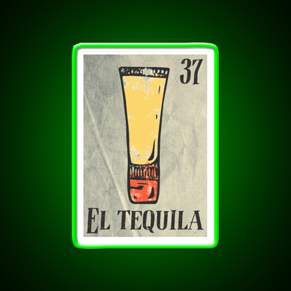 El Tequila Party Drink Tequila Led Neon Sign Rgb Color - Shineneon