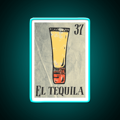 El Tequila Party Drink Tequila Led Neon Sign Rgb Color - Shineneon