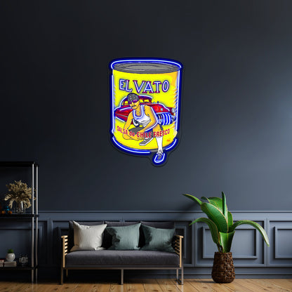 El Vato Original Artwork Custom Neon Led Sign - LED neon sign view 5