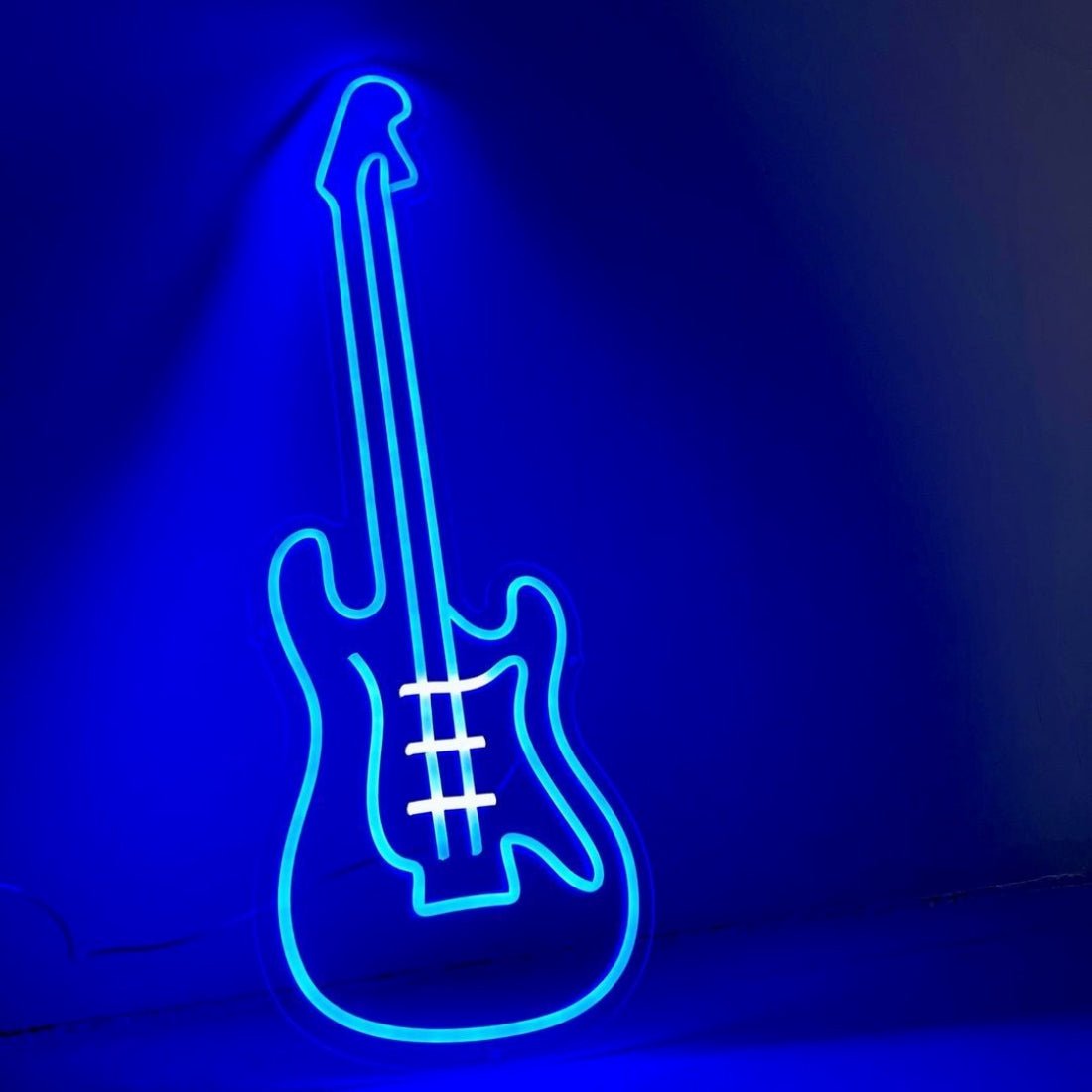 Electric Guitar Neon Signs Neon Lights Led Business Sign - Shineneon