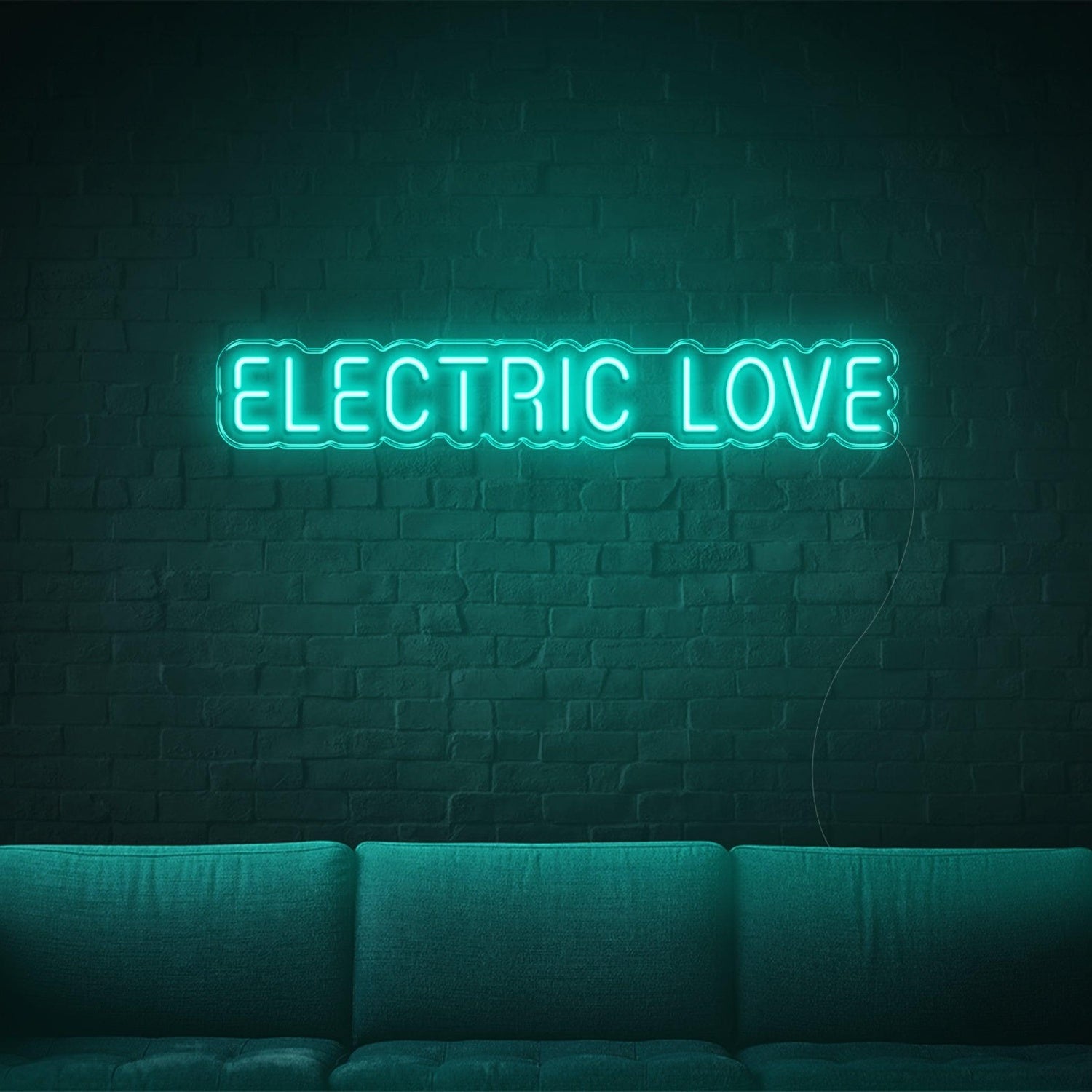 Electric Love Led Neon Sign Retro Modern Indoor Wall Decor | Shineneon