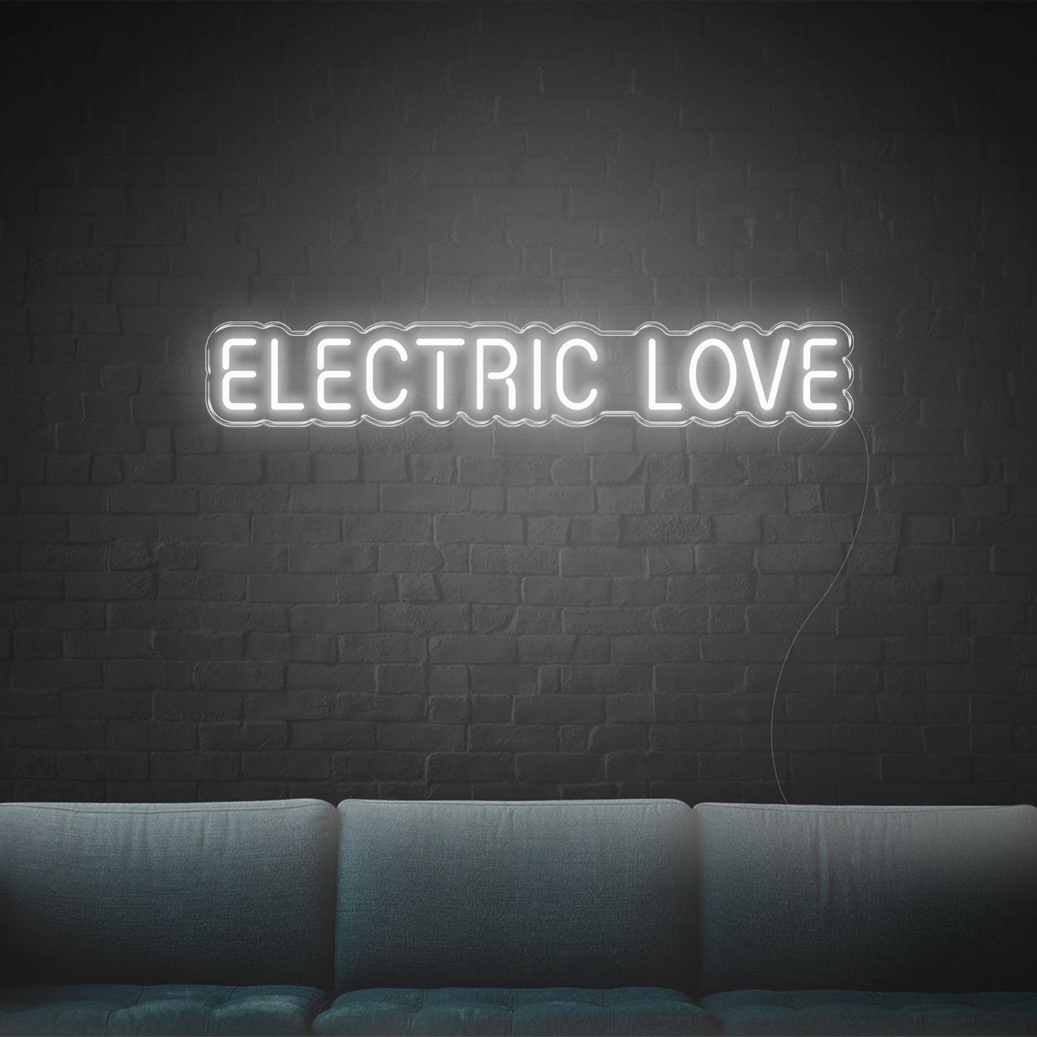 Electric Love Led Neon Sign Retro Modern Indoor Wall Decor | Shineneon