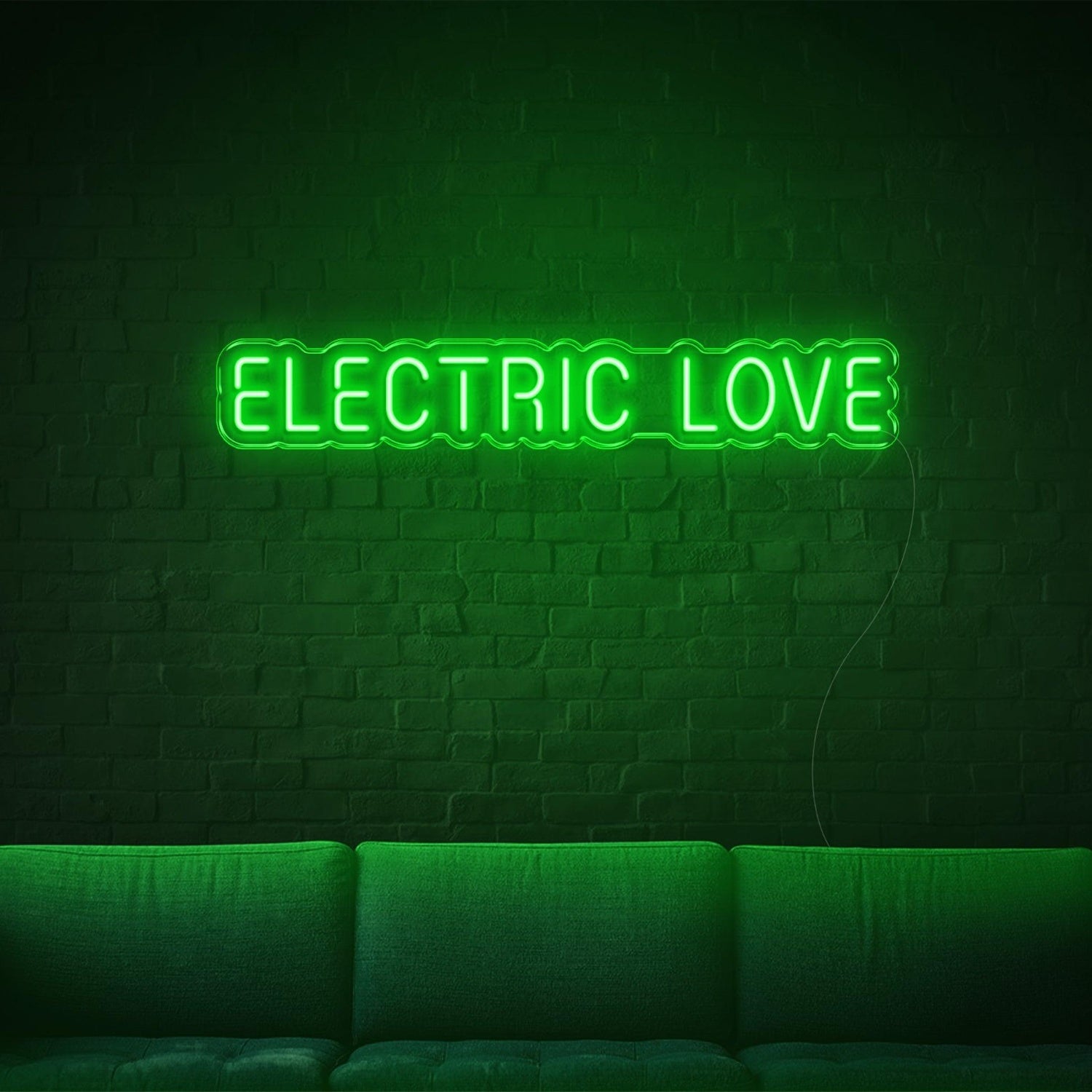 Electric Love Led Neon Sign Retro Modern Indoor Wall Decor | Shineneon