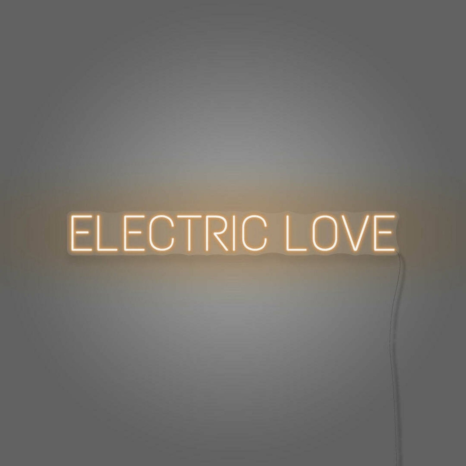 Electric Love Neon Lettering | Shineneon
