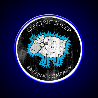 Electric Sheep Brewing Company Beer Bar Decor Led Neon Sign Rgb Color - LED neon sign view 5