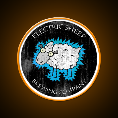 Electric Sheep Brewing Company Beer Bar Decor Led Neon Sign Rgb Color - LED neon sign view 6