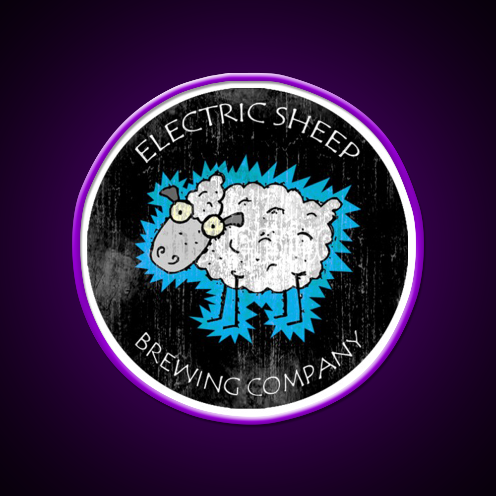 Electric Sheep Brewing Company Beer Bar Decor Led Neon Sign Rgb Color - LED neon sign view 9
