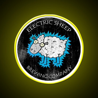 Electric Sheep Brewing Company Beer Bar Decor Led Neon Sign Rgb Color - LED neon sign view 7