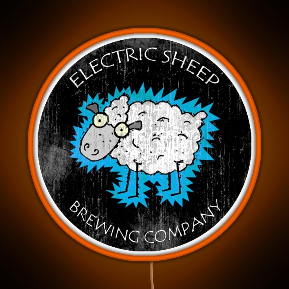 Electric Sheep Brewing Company Rgb Led Neon Sign Pop Wall Art - Shineneon