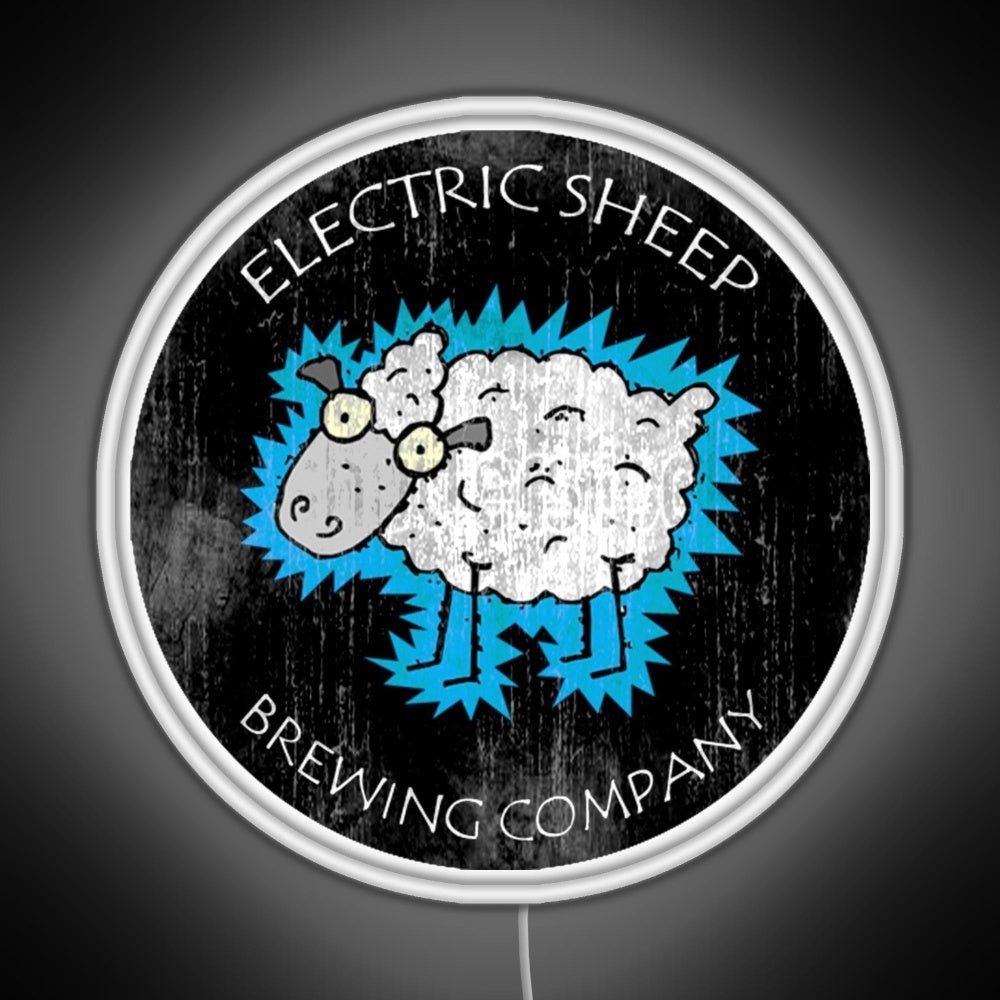 Electric Sheep Brewing Company Rgb Led Neon Sign Pop Wall Art - Shineneon