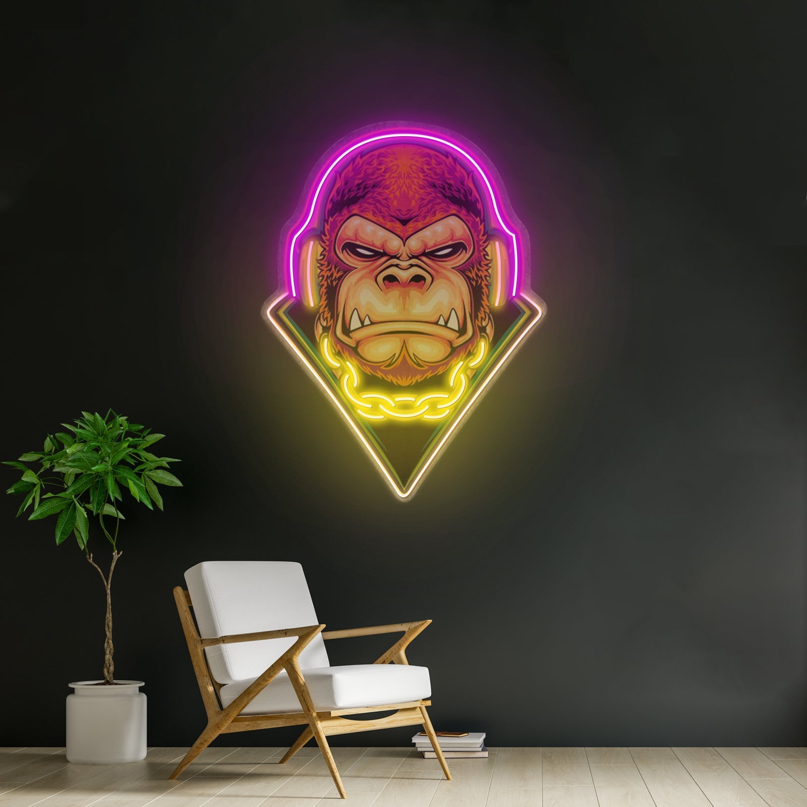 Electro Gorilla Led Neon Sign Light Custom Led Signs - Shineneon