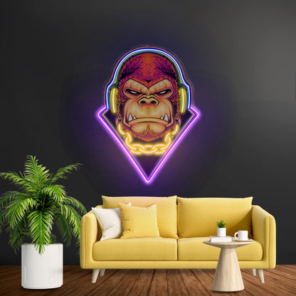 Electro Gorilla Led Neon Sign Light Custom Led Signs - Shineneon