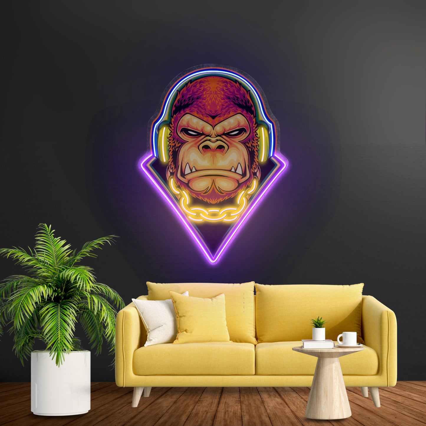 Electro Gorilla Led Neon Sign Light Custom Led Signs