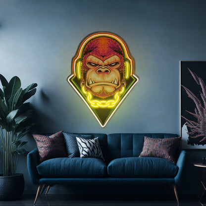 Electro Gorilla Led Neon Sign Light Custom Led Signs