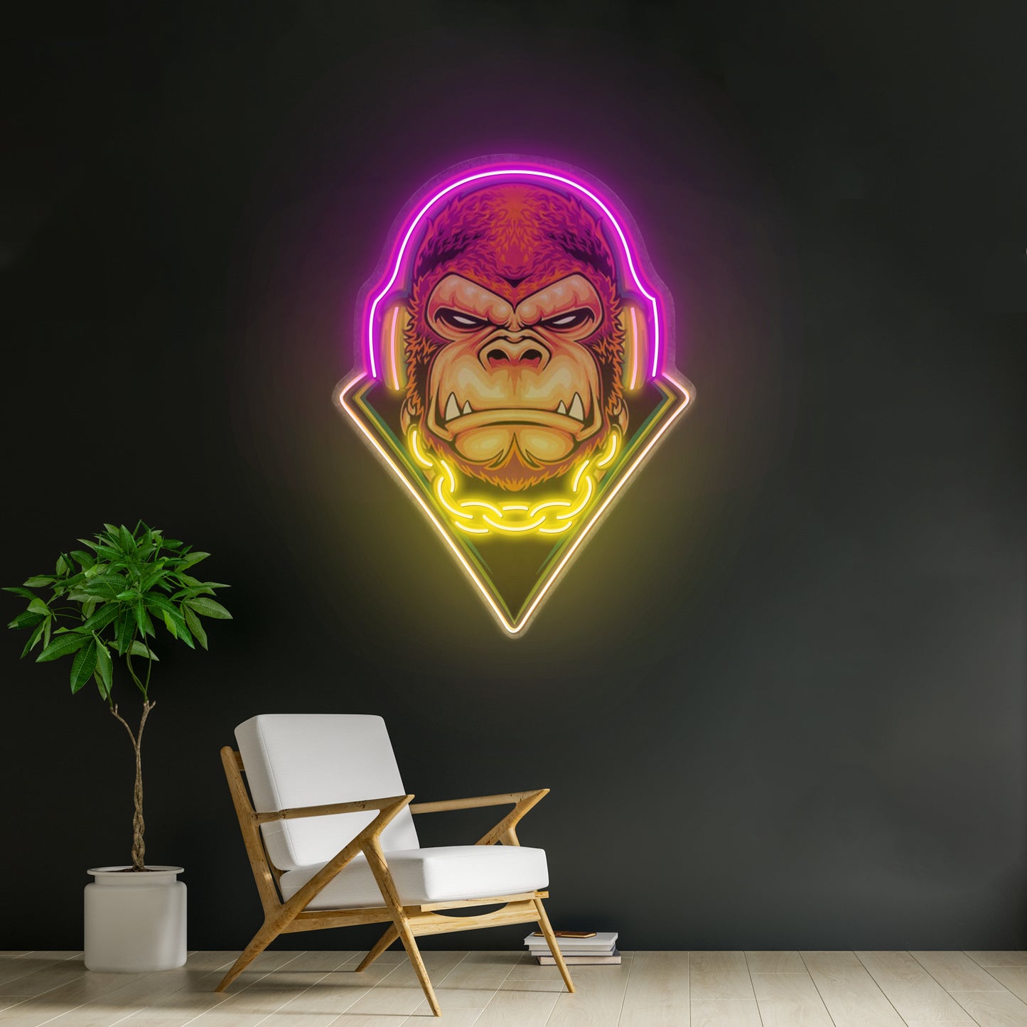 Electro Gorilla Led Neon Sign Light Custom Led Signs