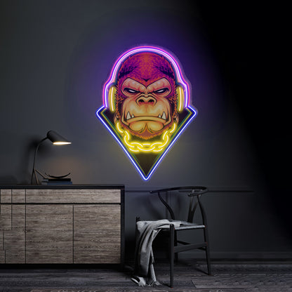 Electro Gorilla Led Neon Sign Light Custom Led Signs