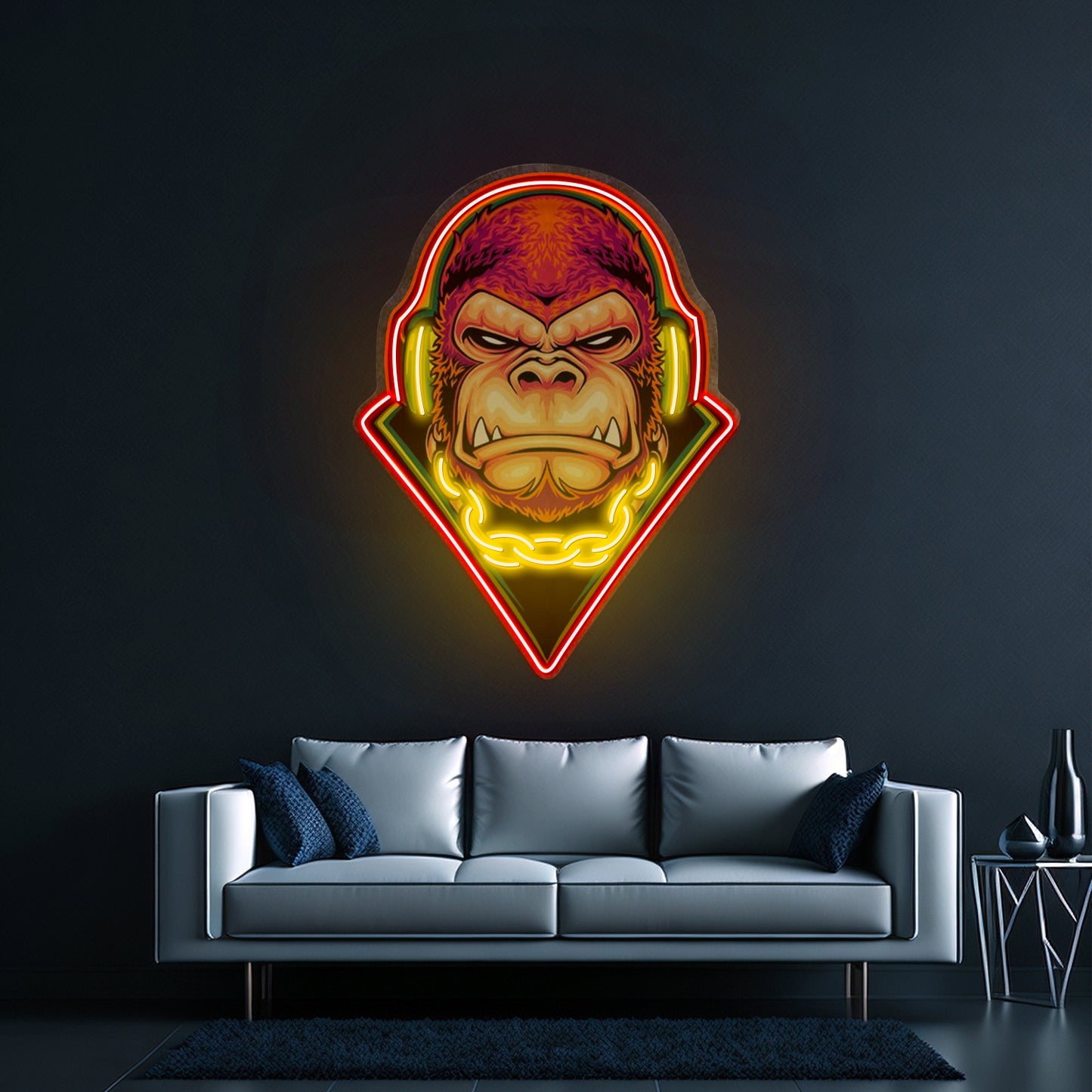 Electro Gorilla Led Neon Sign Light Custom Led Signs