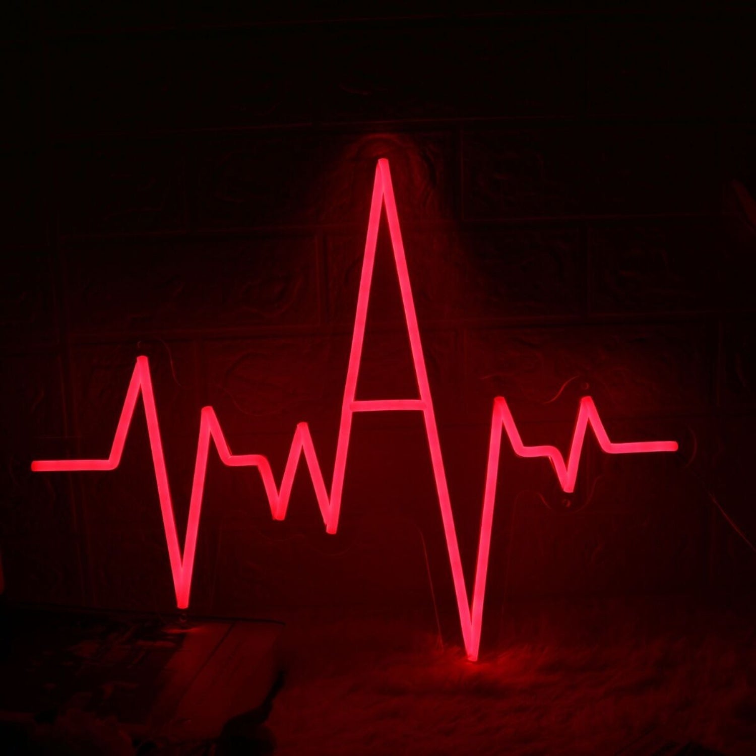 Electrocardiogram Red Neon Sign | Shineneon
