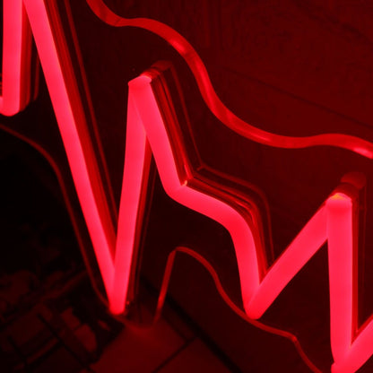 Electrocardiogram Red Neon Sign | Shineneon