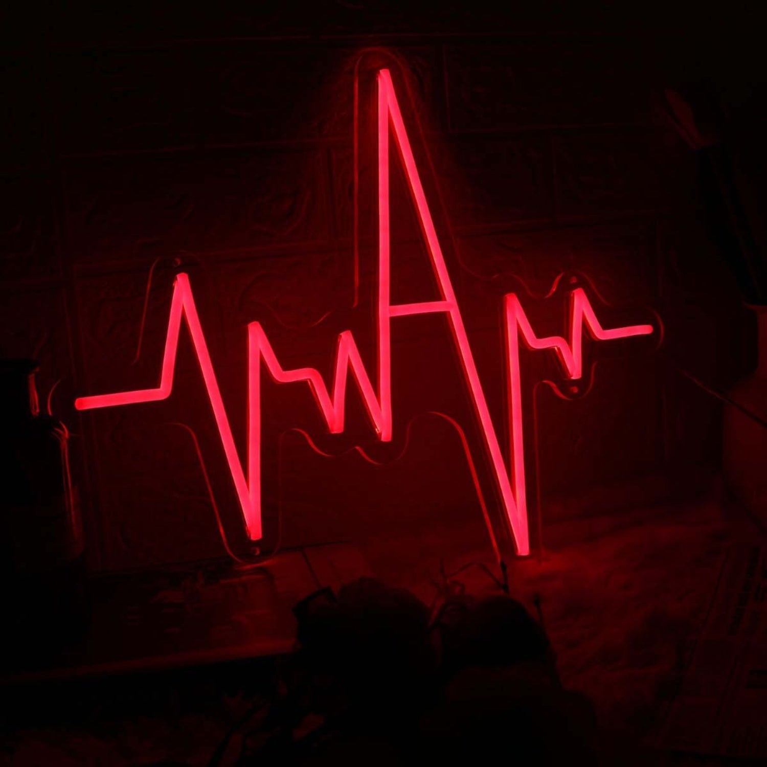 Electrocardiogram Red Neon Sign | Shineneon