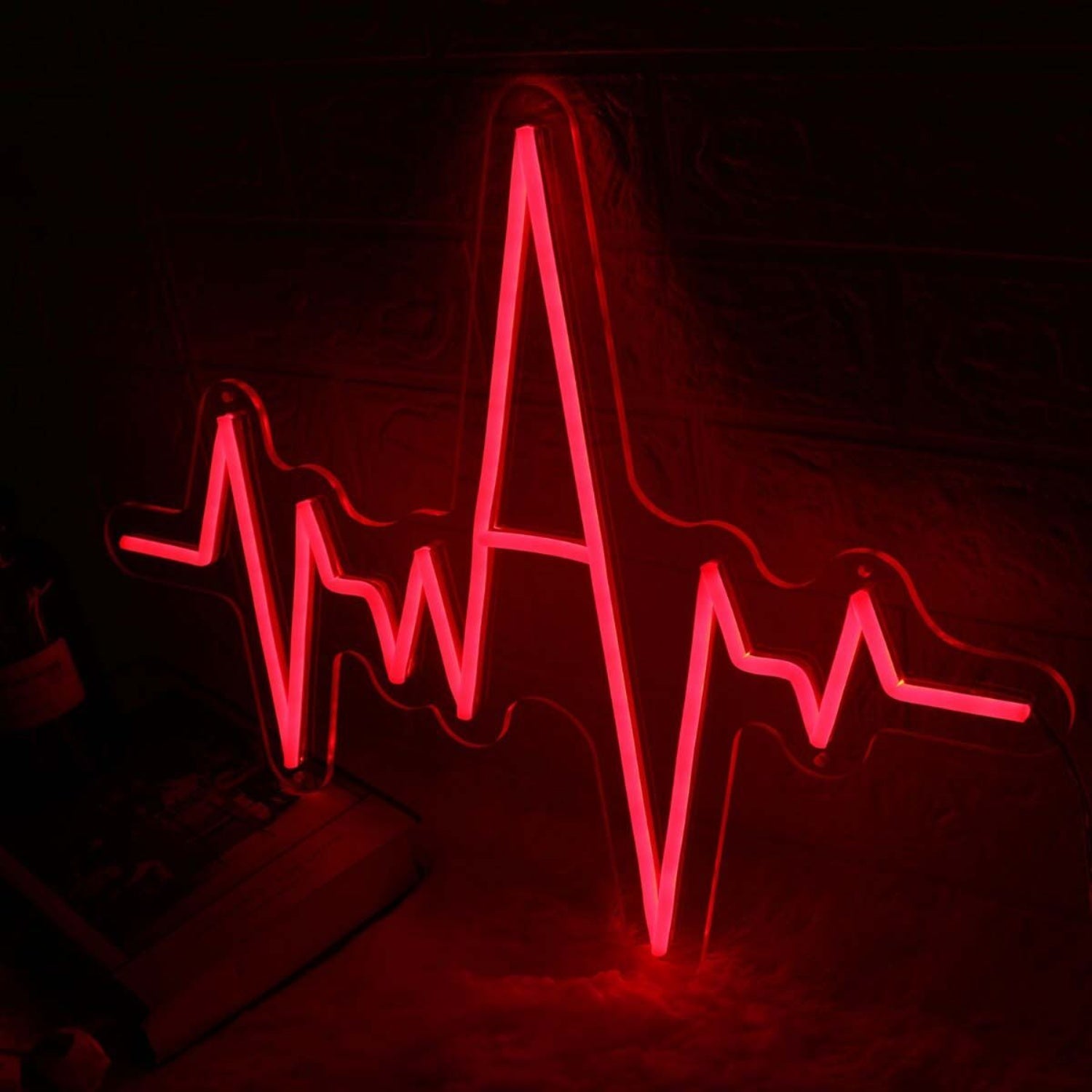 Electrocardiogram Red Neon Sign | Shineneon