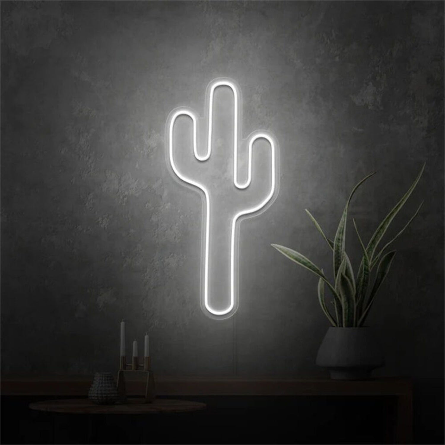 Elegance Cactus Mini Led Neon Sign For Home Decor - Shineneon