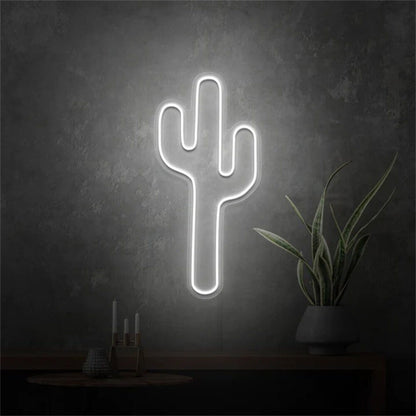 Elegance Cactus Mini Led Neon Sign For Home Decor - Shineneon