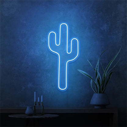 Elegance Cactus Mini Led Neon Sign For Home Decor - Shineneon