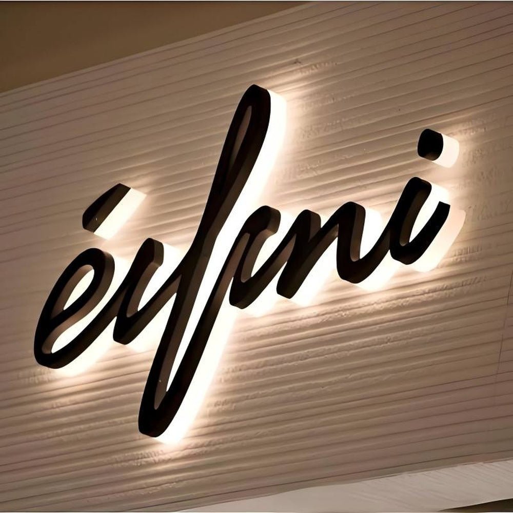 Elegant 3D Backlit Channel Letters Led Light Sign - Shineneon