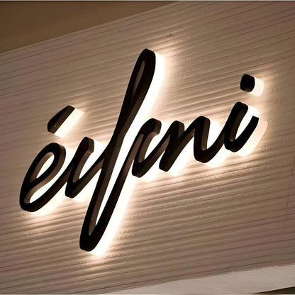 Elegant 3D Backlit Channel Letters Led Light Sign - Shineneon