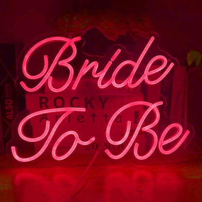 Elegant Bride To Be Neon Sign | Shineneon