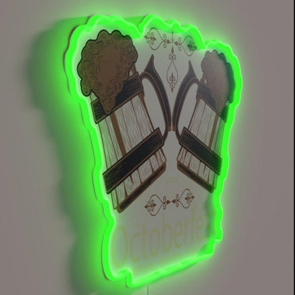 Elegant Oktoberfest Rgb Led Neon Sign - Shineneon