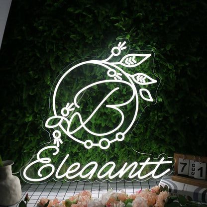 Elegantt White Custom Led Neon Sign - Shineneon