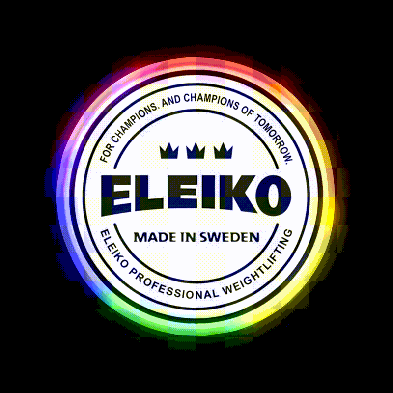 Eleiko Gym Fitness Led Neon Sign Rgb Color - LED neon sign close-up detail