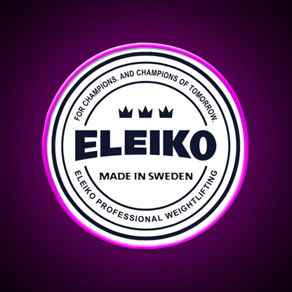 Eleiko Gym Fitness Led Neon Sign Rgb Color - Shineneon