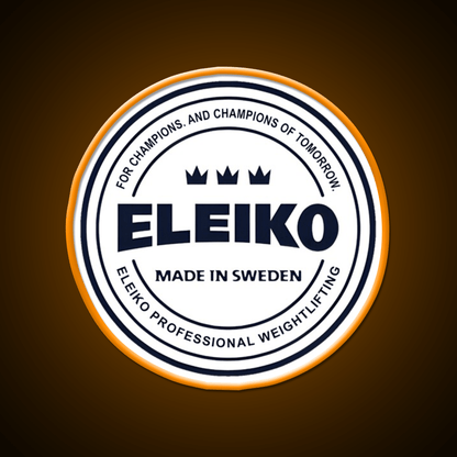 Eleiko Gym Fitness Led Neon Sign Rgb Color - Shineneon