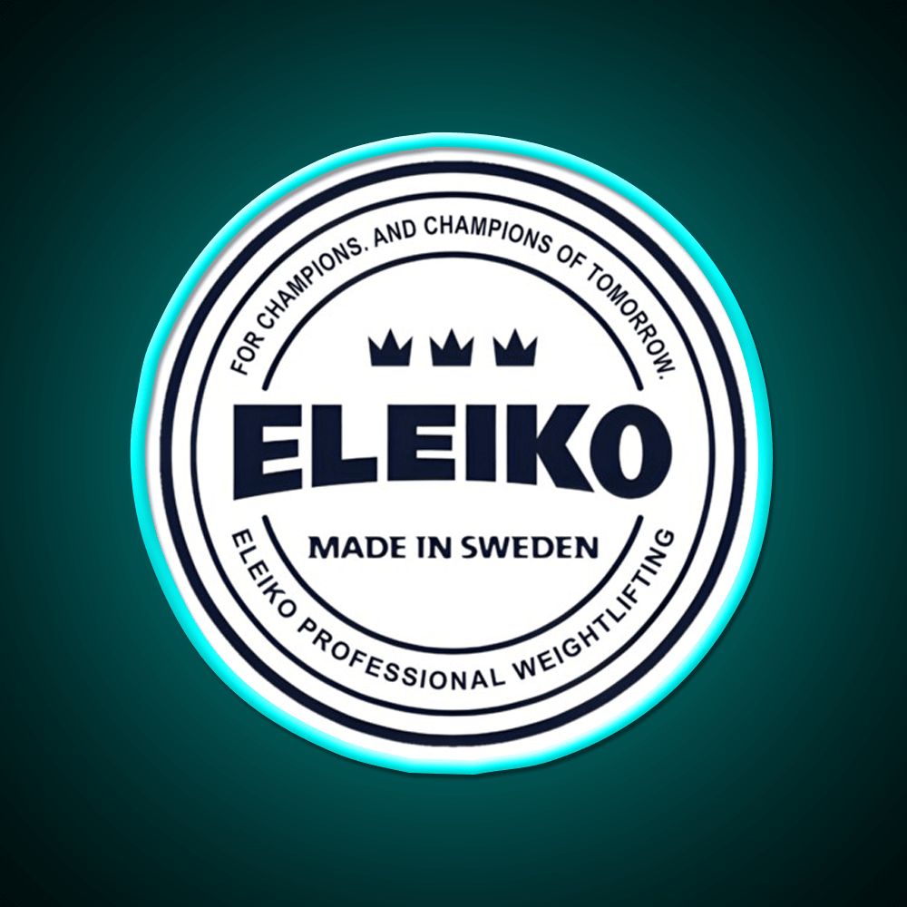 Eleiko Gym Fitness Led Neon Sign Rgb Color - Shineneon